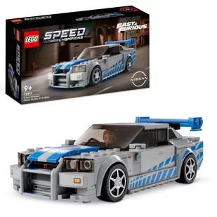 LEGO Speed Champions Nissan Skyline GT-R (R34) z filmu Za szybcy, za wściekli 76917 - Klocki - miniaturka - grafika 1