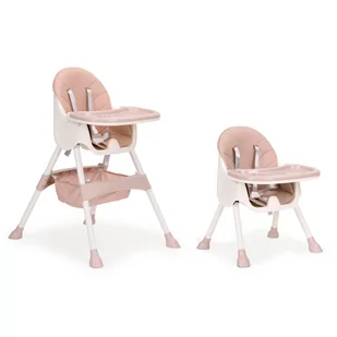 Fotelik  do karmienia 2w1 pink ECOTOYS - Akcesoria do karmienia - miniaturka - grafika 1