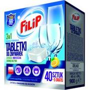 Środki do zmywarek - Delko Filip tabletki do zmywarek 40+5 sztuk gratis - miniaturka - grafika 1