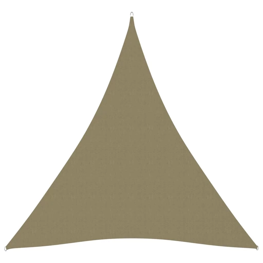 vidaXL Lumarko Żagiel ogrodowy, tkanina Oxford, trójkątny, 4x5x5 m, beżowy! 135179