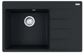 Zlewozmywaki - Franke zlewozmywak Centro CNG 611-78 TL lewa komora czarny mat 114.0637.513 - miniaturka - grafika 1