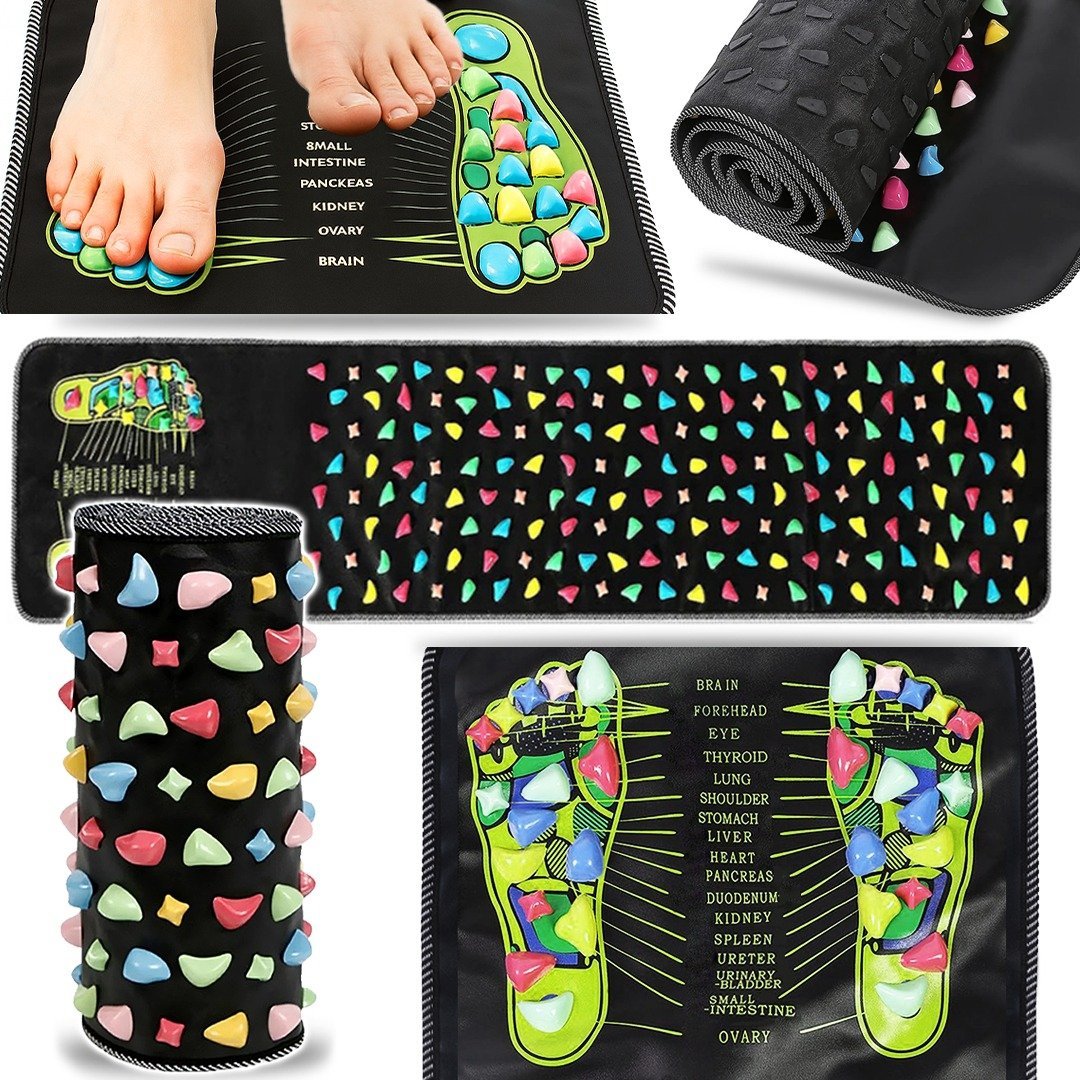 MATA DO REFLEKSOLOGII 140x35 Rehabilitacji Akupresury Akupunktura dla Stóp