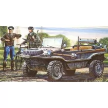 Italeri Kfz II VW Typ 166 Schwimmwagen - Modele do sklejania - miniaturka - grafika 1