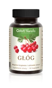 AVET PHARMA SP. Z O.O. Avet Herbs Głóg 30 kapsułek 3836041 - Suplementy naturalne - miniaturka - grafika 1