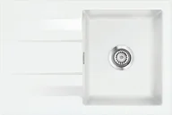 Zlewozmywaki - SystemCeram GENEA 75 GRONLAND 12 (biały połysk) (50900112) - miniaturka - grafika 1