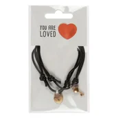 Akcesoria i dodatki do ubrań dla dzieci - Komplet bransoletek - klucz do serca 2szt - Arpex - miniaturka - grafika 1