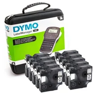 Drukarki kart i etykiet - Zestaw specjalny 10 x taśma 45013 + Drukarka etykiet Dymo LabelManager LM 280 2091152 zestaw walizkowy | KUP z zamiennikami i oszczędzaj! - ZADZWOŃ 730 811 399 PROMOCJA! - miniaturka - grafika 1