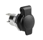 Akcesoria car audio - Lampa 39132 gniazdko z metalu 12/24 V typ DIN - miniaturka - grafika 1