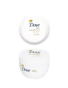 Dove Nourishing Body Care Silky Krem do ciała 300 ml - Balsamy i kremy do ciała - miniaturka - grafika 1