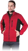 Odzież robocza - BLUZA Z POLARU OCHRONNA REIS POLAR-TWIN; CZERWONO-CZARNY (XL) - miniaturka - grafika 1