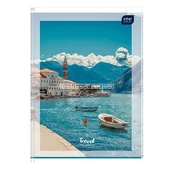 Notesy i bloczki - Brulion B5/160 linia INTERDRUK /BRB5160SZFL/ - miniaturka - grafika 1