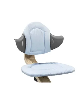 Stokke Nomi poduszka do krzesełka Grey Blue - Krzesełka do karmienia - miniaturka - grafika 1