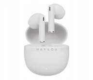 Słuchawki - Haylou X1 Plus Bezprzewodowe Douszne Słuchawki Bluetooth 5.4 USB-C Białe - miniaturka - grafika 1
