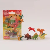 Przybory szkolne - Iwako Zestaw gumek do ścierania - Dionzaury - miniaturka - grafika 1