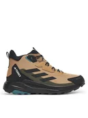 Buty trekkingowe męskie - adidas Trekkingi Terrex Anylander Mid Rain.Rdy JQ9963 Brązowy - miniaturka - grafika 1