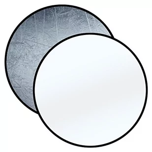 Bresser TR 8 składany odbłyśnik do studia fotograficznego (okrągły: 110 cm) srebrny/biały 4007922018263 - Pozostałe oświetlenie - miniaturka - grafika 1