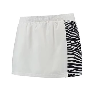 Spódnice - Dunlop Game Skirt, sportowa spódnica tenisowa, biała, biały, XS - grafika 1