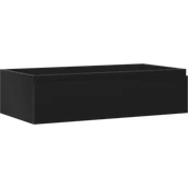 Szafki łazienkowe - Mexen Orio szafka łazienkowa podumywalkowa 90 cm, 1 szuflada, czarna mat - 91A10-09023-1-BF71 - miniaturka - grafika 1