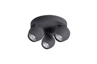 Lampy sufitowe - Azzardo Plafon Pera 3 Round AZ1255 nowoczesna oprawa w kolorze szarym AZ1255 - miniaturka - grafika 1