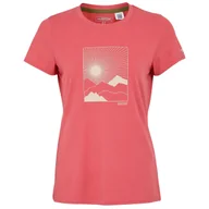 Koszulki sportowe damskie - Koszulka damska Regatta Fingal Stretch Rozmiar: 5XL / Kolor: różowy - miniaturka - grafika 1