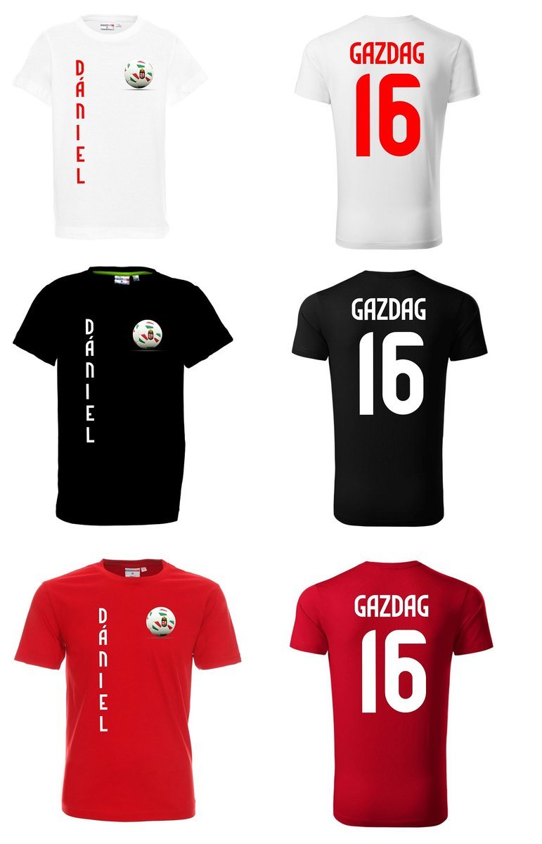 Koszulka Węgry DANIEL GAZDAG 16 jr