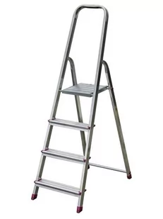 CORDA Drabina domowa aluminiowa 4 stopnie KRAUSE  - Drabiny - miniaturka - grafika 1