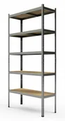 Szafy i regały magazynowe - Regał metalowy Standard II. 200x100x45 cm 5 półek - miniaturka - grafika 1