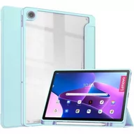 Etui do tabletów - Bizon Etui Case Tab Clear Matt do Lenovo Tab M10 Plus Gen 3, błękitne - miniaturka - grafika 1