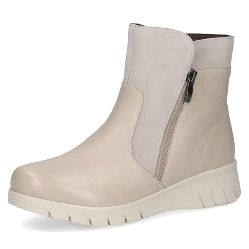 Caprice Damskie 9-26454-45 modne kozaki, beżowe grzebień, 40 EU szerokie, beżowy Comb, 40 EU szeroki