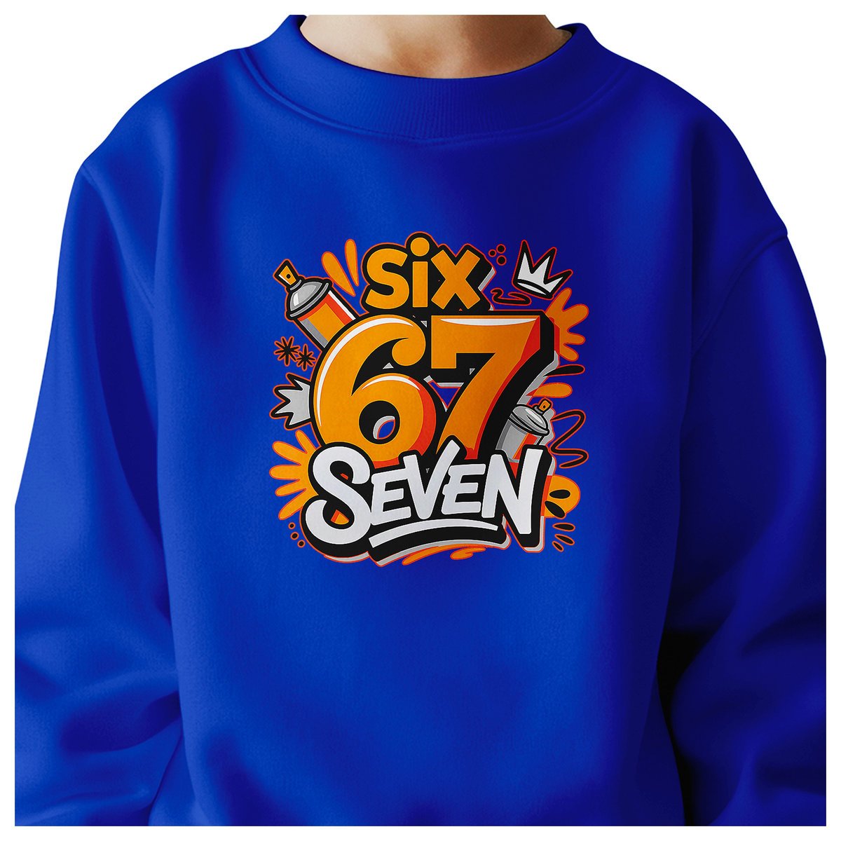 BLUZA DZIECIĘCA 67 SIX SEVEN VIRAL DLA CHŁOPCA DZIEWCZYNKI 122-128
