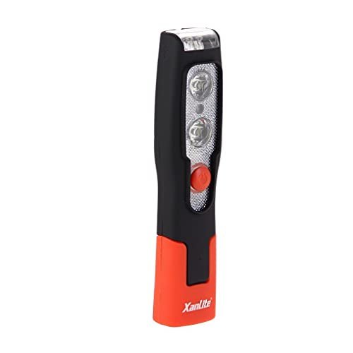Xanlite BL250R tryb jazdy akumulatorowa latarka akumulatorowa przenośna lampa LED autonomia 3H-zasilacz baterii i ładowarka USB w zestawie-BL250R
