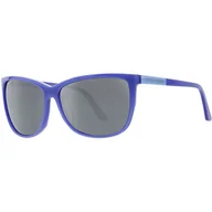 Okulary przeciwsłoneczne - Porsche Design Damskie okulary przeciwsłoneczne P8590, rozm. Medium, niebieskie (niebieskie D) - miniaturka - grafika 1
