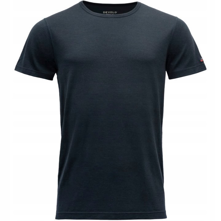 Koszulka Męska Termoaktywna Devold Breeze Merino 150 T-Shirt - Ink - L