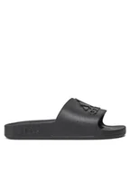 Klapki i japonki damskie - adidas Klapki adilette Aqua Slides IF7371 Czarny - miniaturka - grafika 1