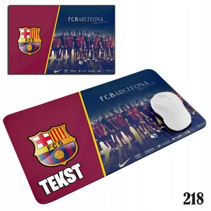 PODKŁADKA POD MYSZKĘ MYSZ WZORY DO WYBORU - FC BARCELONA PIŁKA 20x24cm - Podkładki pod mysz - miniaturka - grafika 1