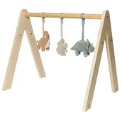 Zabawki interaktywne dla dzieci - Jollein 3 zabawki interaktywne do stojaka BABYGYM ANIMALS - miniaturka - grafika 1