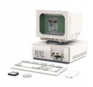 Klocki - PANTASY Klocki 85005 Komputer Retro 90s PC zestaw klocków - miniaturka - grafika 1