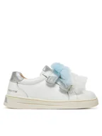 Buty dla dziewczynek - Mayoral Sneakersy 43618 Biały - miniaturka - grafika 1