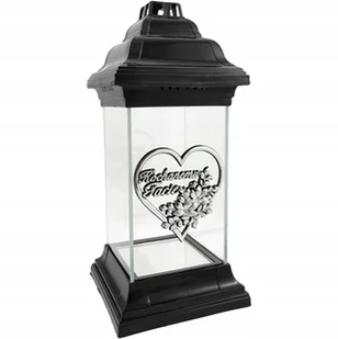 Znicz Kapliczka Dla Taty Z Sercem Na Dzień Taty Lampion Kochanemu Tacie - Lampiony i znicze - miniaturka - grafika 1