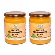 Masło i margaryna - Palce lizać Masło sklarowane ghee naturalne Zestaw 2 x 520 ml - miniaturka - grafika 1