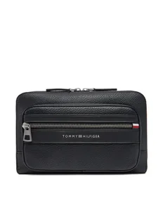 Tommy Hilfiger Saszetka nerka Th Central Bumbag AM0AM13352 Czarny - Nerki - miniaturka - grafika 1