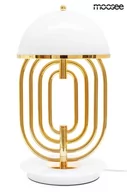 Lampy stojące - Moosee lampa stołowa BOTTEGA złota / biała MSE010300151 [18221368] - miniaturka - grafika 1