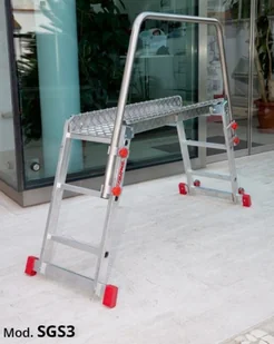 Faraone Składana Platforma Robocza Z Poręczą Sgs3 DR SGS3 1110003702524 - Rusztowania - miniaturka - grafika 1