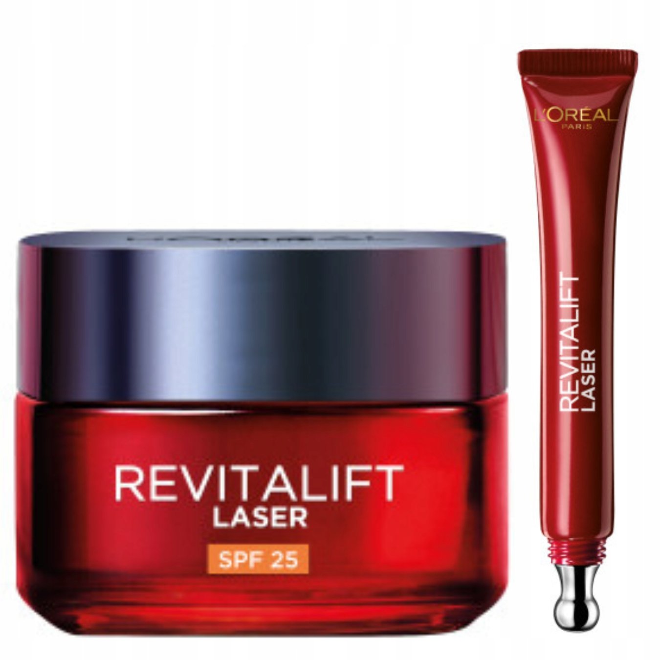 Zestaw L'Oréal Revitalift Laser Krem Pod Oczy do Twarzy z Pro-Retinolem