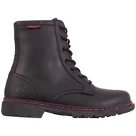 Botki damskie - Buty Kappa Deenish 242885 1122 czarne - miniaturka - grafika 1