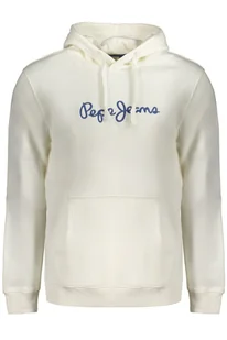 BIAŁA BLUZA MĘSKA PEPE JEANS BEZ ZAMKA - Portfele - miniaturka - grafika 1