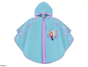 Poncho dziecięce płaszczyk przeciwdeszczowy Frozen Kraina Lodu - Parasolki dla dzieci - miniaturka - grafika 1