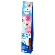 Środki do WC - Carrefour Essential Aroma Sticks Dekoracyjny odświeżacz powietrza zapas orchidea i hibiskus 75 ml - miniaturka - grafika 1