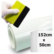 Akcesoria tuningowe - Folia Ochronna Ppf Ultrashield Gloss Bezbarwna Samoprzylepna Gruba 152x50cm - miniaturka - grafika 1