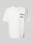 Koszulki męskie - T-shirt z nadrukiem z logo model ‘Drallie’ - miniaturka - grafika 1